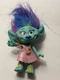 Hasbro C-015G Blue Troll Rainbow Hair 2015 figure trinket toy, Troll Movie