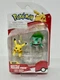 Pokemon Battle Figure Pack Pikachu and Bulbasaur Figures Toys NEW Jazwares 2023