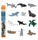 Safari Ltd Baby Sea Life TOOB&reg; Miniature Toy Figurine Set for Kids