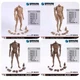 ZYTOYS ZY-B001 B002 B003 B004 1/6 Soldier Action Figure Body 25.5cm Model Toy