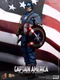 Perfect Hot Toys 1/6 Mms156 The First Avenger Captain America In Stock New