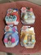 Bakugan Party Cubbo Blister Pack 4 Piece BUNDLE SET LOT Spin Master 
