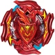 Takara Tomy B-132 04 RARE Z Achilles A4 13Turn Blow' Burst Beyblade