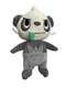 Pokemon Pancham 8" Plush Gray White Collector Plush WCT Wicked Cool Toys