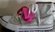 Nickelodeon Shoes ~ Girls' Size 6 ~ JoJo Legacee Silver Glitter Sneaker High-Top