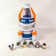 Ryans World Galaxy One Explorer Toy Micro Shuttle Rocket Space Ship 6 Figures