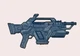 Alien Collection Colonial Marines Action Figure 2019 Lanard REPLACEMENT GUN