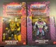 Masters of the Universe X Transformers Set Of 2 BUMBLEBEE Man At Arms & Megatron