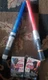 Star Wars Lightsaber Lot JEDI & SITH Apprentice Disney Hasbro 25" Extendable NW 