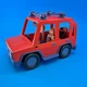 BLUEY Heeler Jeep FAMILY VEHICLE CAR Replacement Car Orange by Moose Toys
