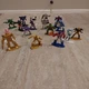 Jada Nano Metalfigs Transformers Megatron Lot Of 18 Figures 1.65"