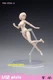 86TOYS 1/12 T86-ST04-A Pale Super Large Bust 6" Female Action Figure Head Body