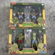 NECA TMNT Napoleon & Attila and Rasputin & Genghis Frogs (2-packs) Lot of 2