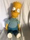 Vintage 1990 BART SIMPSON 11" Plush Doll 20th Century  Matt Groening Dan Dee