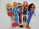 Mattel DC Comics Superhero Girls 12" Action Figures Lot Of 5 Dolls
