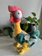 Disney Moana HEI HEI Clucking Rooster  13" Plush Electronic Toy Tested