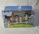 Bluey & Family Figures 4 Piece Set - NEW IN BOX Disney+ Bandit Chilli Bingo