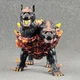 Schleich #42451 Eldrador Creatures Hellhound 2-Headed Dog PVC figurine