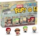 Funko Bitty POP! One Piece (2025) MONKEY/ZORO/MORGAN/BUGGY 1" Vinyl Figures