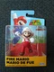 World of Nintendo Super Mario Action Figure 2.5" Fire Mario NEW 2020 Jakks