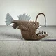 Angler Fish Figure Nature World Boley life-like Anglerfish Sea Creature Ocean