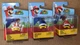 Super Mario BUZZY BEETLE, SPINY & SPIKE TOP  1 " Inch Jakks Figure LOT 3 NEW