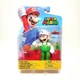NEW 2024 Nintendo Super Mario Fire Luigi w/ Fire Ball 4" Action Figure 