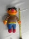 Ernie Sesame Street Plush Doll 72900 Vintage Playskool 11" tall