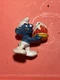 Vintage 1978 Cake Baker Smurf 2" Figure by Peyo Schleich Smurfs