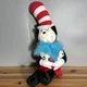 Dr. Seuss 22" Cat in the Hat w/ Thing 1 Thing 2 Plush Set Universal Studios 2015
