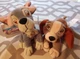 Disney Store Lady and the Tramp Lady Dog And The Tramp Bean Bag 8" Plush Stuffed