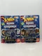 1994 TOYBIZ MARVEL X-MEN STEEL MUTANTS CYCLOPS VS MR SINISTER, GAMBIT VS BISHOP