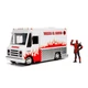 Jada Toys Metals Die Cast Deadpool Taco Truck with Figure 1:24 Scale