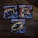 G.I. Joe Construction Set Lot (3) Cobra Fang, Ninja Speed Cycle & Ferret  New