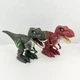 Lot Of 2 Toy Dinosaur Moves ZURU Robo Alive T-Rex Robotic Pet Sounds 12&rdquo; - Works
