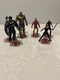 Disney Store Marvel Avengers Figurines Set PVC Figures - Cake Toppers - Lot Of 5