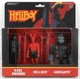 Super 7 Hellboy Reaction Action Figures 3 Pack A kroenen, Kriegaffe 2018 New