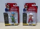 New Both Jakks Pacific World Of Nintendo Fire Mario Ice Luigi Figure 2.5 in. 1-1