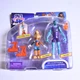 SPACE JAM A NEW LEGACY ON COURT RIVALS Lola Bunny & Wet/Fire Figures Damaged Box