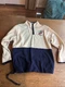 Vintage Dr. Seuss Half Zip Fleece Sized Large Thing 1 Thing 2 Color Block
