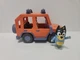 BLUEY Heeler Jeep 4WD FAMILY VEHICLE CAR Moose Orange Hatchback 2018 W/ BANDIT 