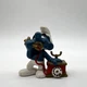 Smurfs Telephone Smurf 20062 Vintage Figure 1980 Schleich Peyo PVC Toy Phone