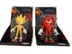 Jakks Sonic 3 Movie 2.5&rdquo; Action Figure Knuckles and Super Sonic