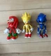 Sonic The Hedgehog 5" Inch Sega Figures Set Of 3 Unboxed