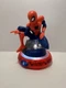 2022 Marvel Spiderman Battery Operated Nightlight Works Lights Up 7" Tall