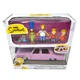 THE SIMPSONS Family Sedan Set with 2.5&rdquo; Figures Target Exclusive Jakks Pacific