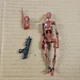 Hasbro 2008 30th Anniversary Geonosis Battle Droid w/ Backpack & Gun Star Chest