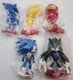 Jakks Pacific Sonic The Hedgehog 4" Bendable Action Figure Lot Five Knuckles NEW