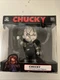 Culturefly Chucky 4.5 Inch Vinyl Figure White Gray Blood Splatter Culture NIB