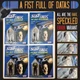 A FIST FULL OF DATAS | Galoob Speckled Data ERROR Variant | Lot of 4 | Star Trek